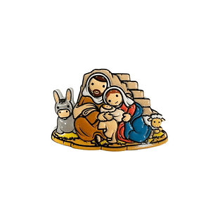 Nativity scene Magnet 