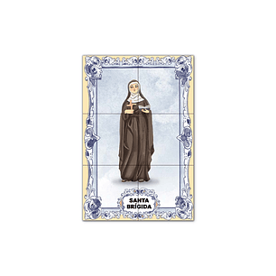 Saint Bridget Tile Panel 30 cm x 45 cm