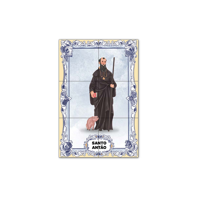 Azulejos di Sant'Antonio Abate 30 cm x 45 cm 1