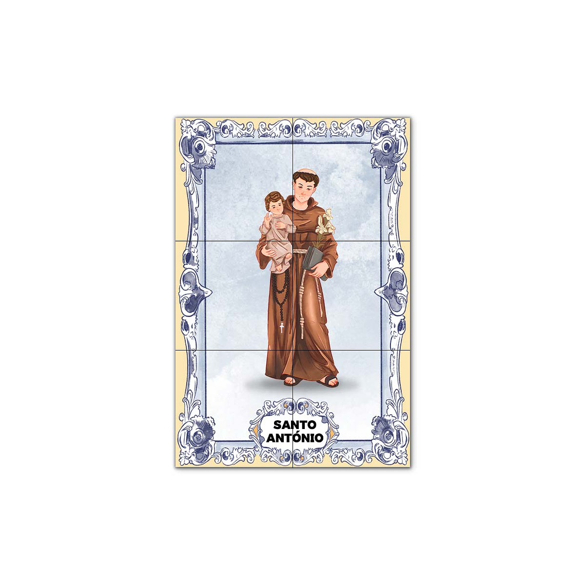 Saint Anthony Tile Panel 30 cm x 45 cm 1
