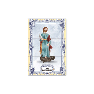 Saint Bartholomew Tile Panel 30 cm x 45 cm