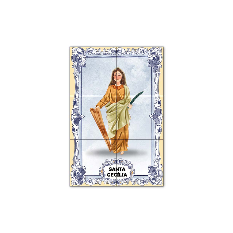 Azulejos de Sainte Cécile 30 cm x 45 cm 1