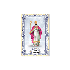 Painel de Azulejos de São Cipriano 30 cm x 45 cm