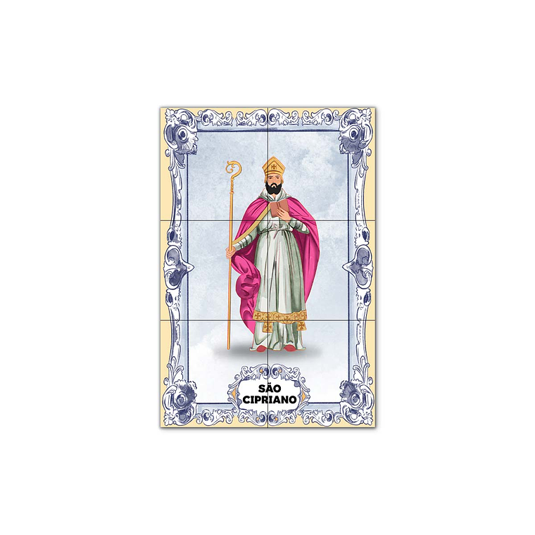 Painel de Azulejos de São Cipriano 30 cm x 45 cm 1