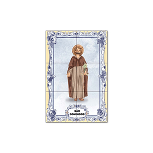 Saint Dominic Tile Panel 30 cm x 45 cm