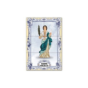 Painel de Azulejos de Santa Eulália 30 cm x 45 cm