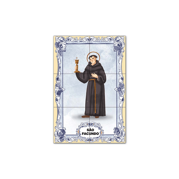 Painel de Azulejos de São Facundo 30 cm x 45 cm 1