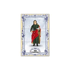 Painel de Azulejos de São Faustino 30 cm x 45 cm