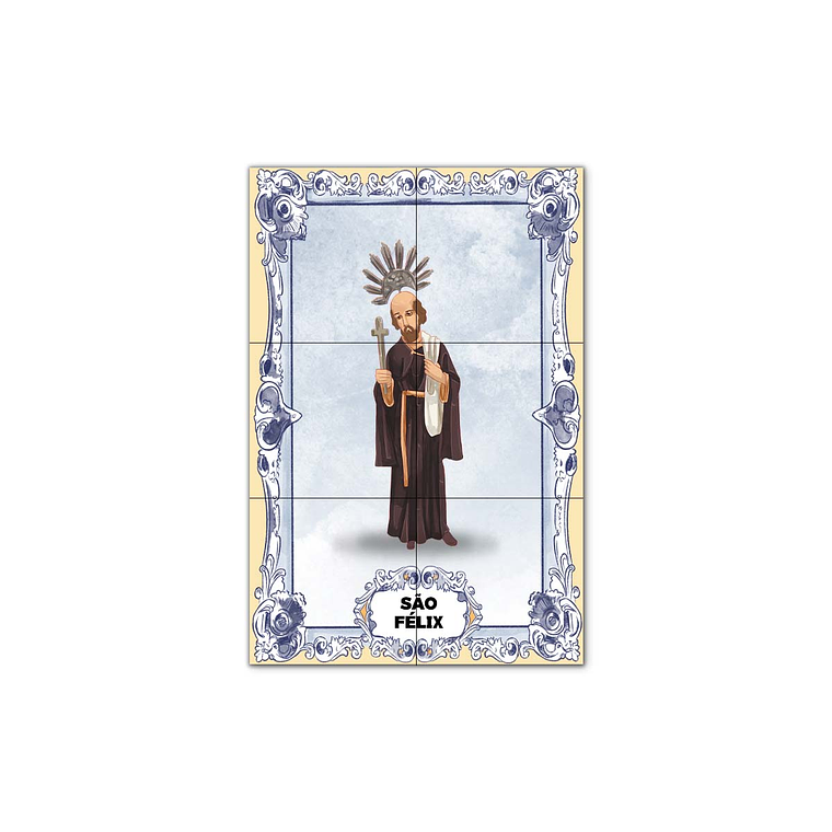 Painel de Azulejos de São Félix 30 cm x 45 cm 1