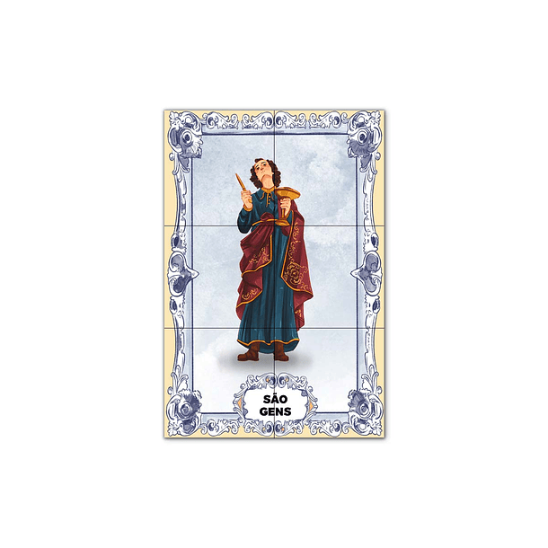 Painel de Azulejos de São Gens 30 cm x 45 cm 1