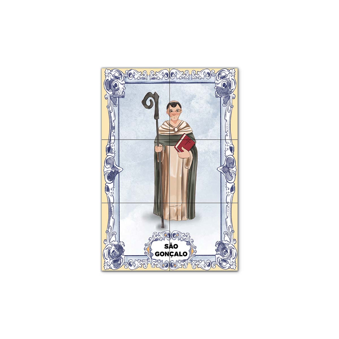 Painel de Azulejos de São Gonçalo 30 cm x 45 cm 1