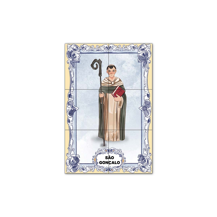Painel de Azulejos de São Gonçalo 30 cm x 45 cm 1