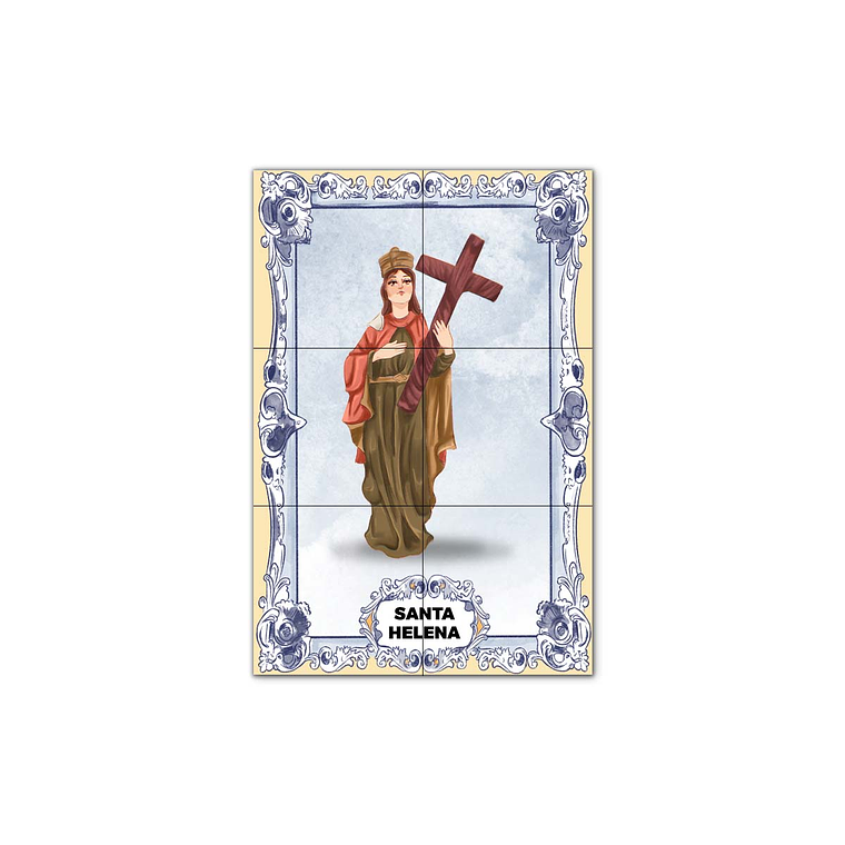Painel de Azulejos de Santa Helena 30 cm x 45 cm 1
