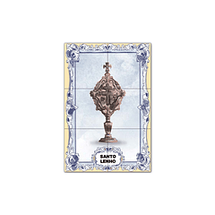 Painel de Azulejos de Santo Lenho 30 cm x 45 cm