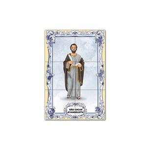 Saint Luke the Evangelist Tile Panel 30 cm x 45 cm