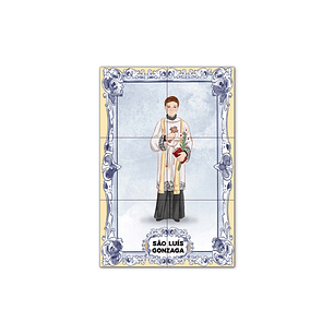 Saint Aloysius Gonzaga Tile Panel 30 cm x 45 cm