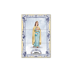 Saint Mary Magdalene Tile Panel 30 cm x 45 cm