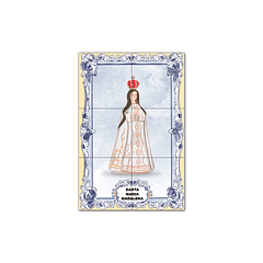 Painel de Azulejos de Santa Maria Adelaide 30 cm x 45 cm