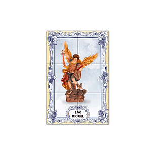 Saint Michael Tile Panel 30 cm x 45 cm