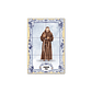 Painel de Azulejos do Padre Pio 30 cm x 45 cm - Thumbnail 1