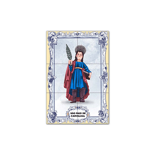Saint Pelagius of Carvalhal Tile Panel 30 cm x 45 cm