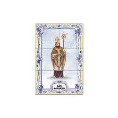 Painel de Azulejos de São Patrício 30 cm x 45 cm