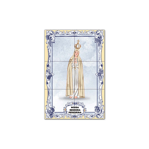 Our Lady Pilgrim Tile Panel 30 cm x 45 cm