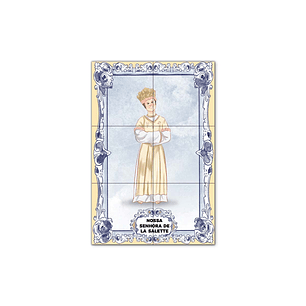 Our Lady of La Salette Tile Panel 30 cm x 45 cm