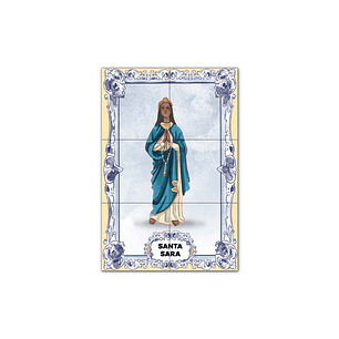 Saint Sarah Tile Panel 30 cm x 45 cm