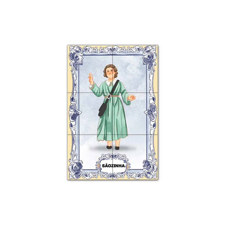 Painel de Azulejos de Sãozinha 30 cm x 45 cm 1