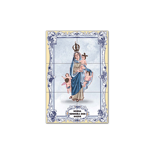 Our Lady of the Angels Tile Panel 30 cm x 45 cm