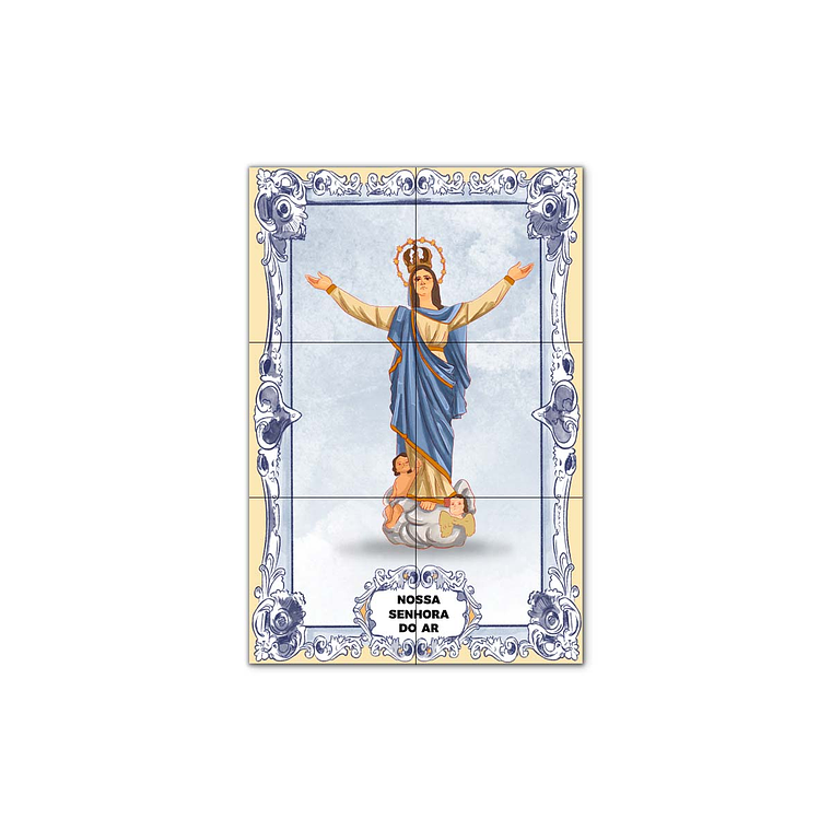 Painel de Azulejos de Nossa Senhora do Ar 30 cm x 45 cm 1