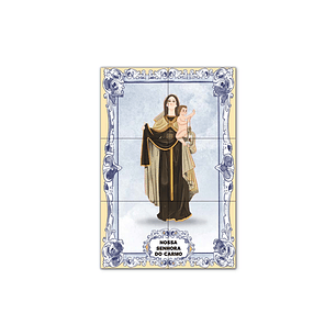Our Lady of Mount Carmel Tile Panel 30 cm x 45 cm