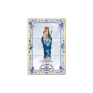 Our Lady of Miracles Tile Panel 30 cm x 45 cm