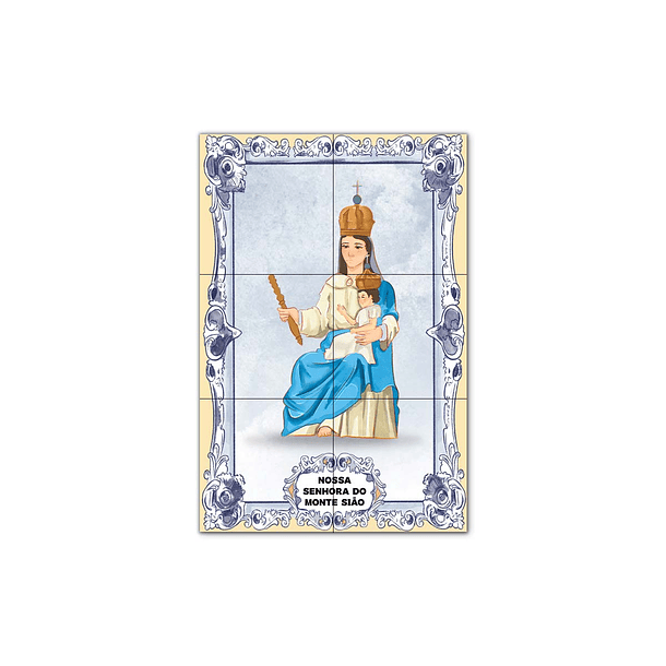 Azulejos de Notre-Dame du Mont Sion 30 cm x 45 cm 1