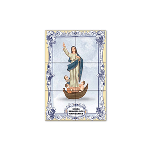 Our Lady of Navigators Tile Panel 30 cm x 45 cm