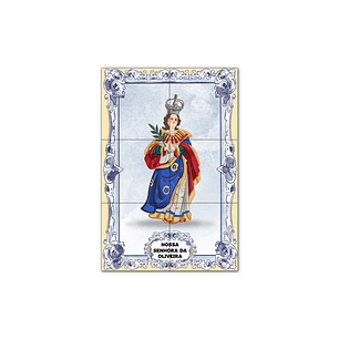 Our Lady of the Olive Tree Tile Panel 30 cm x 45 cm