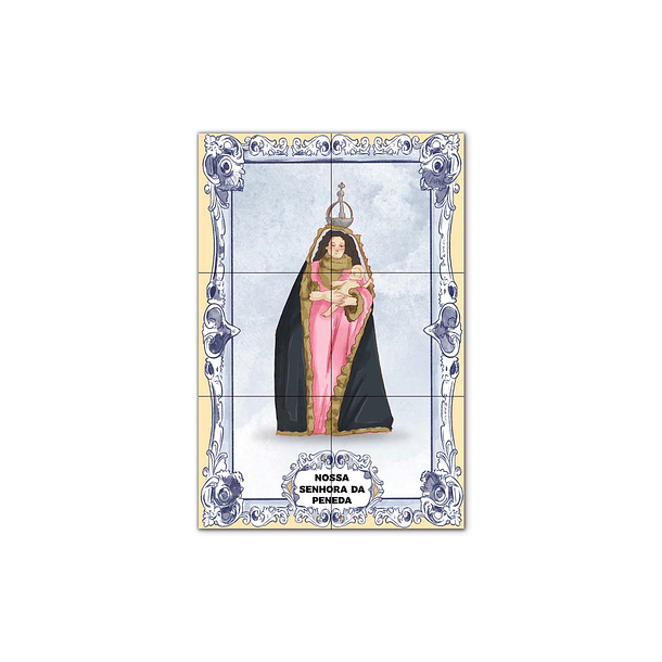 Painel de Azulejos de Nossa Senhora da Peneda 30 cm x 45 cm 1