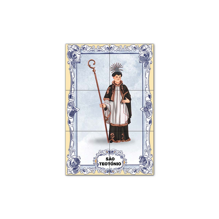 Painel de Azulejos de São Teotónio 30 cm x 45 cm 1
