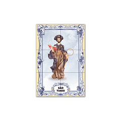 Painel de Azulejos de São Tiago 30 cm x 45 cm