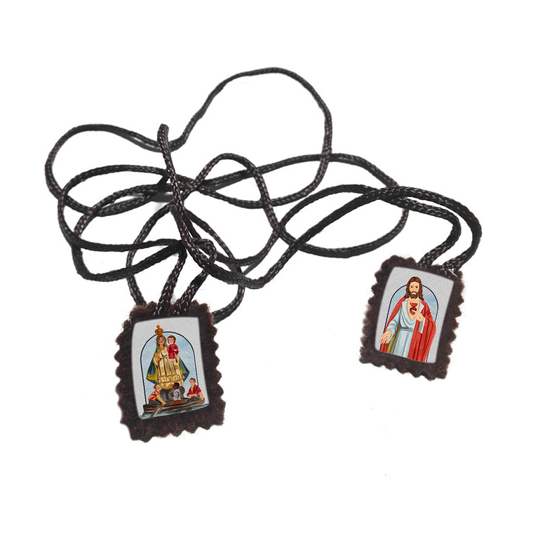 Our Lady of Agony Fabric Scapular  1
