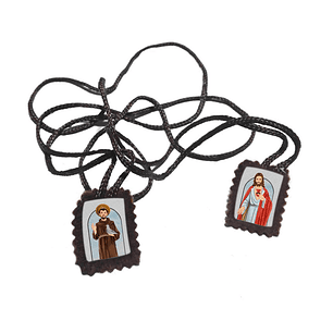 Francis of Assisi Fabric Scapular 