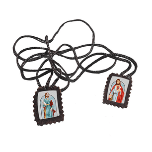 Saint Bartholomew Fabric Scapular 