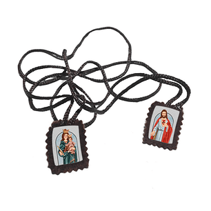 Our Lady Help of Christians Fabric Scapular 