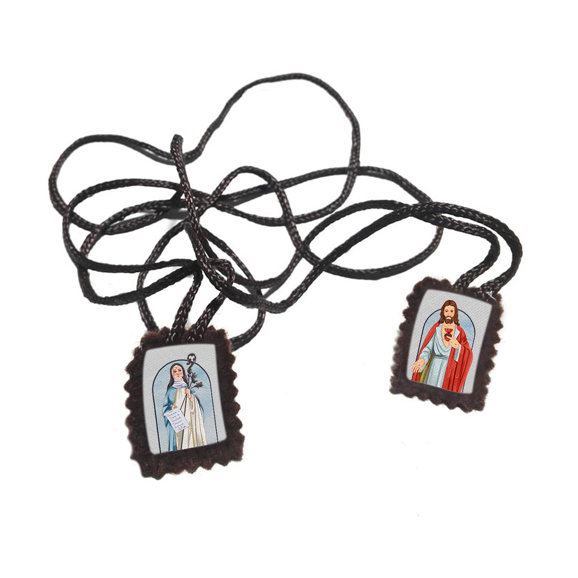 Saint Beatrice Fabric Scapular  1