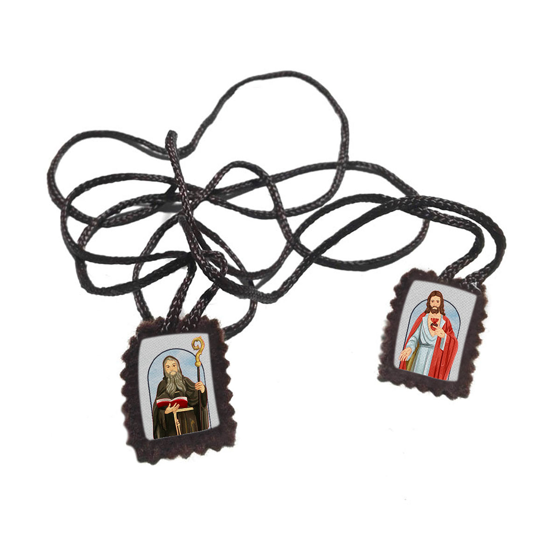Saint Benedict Fabric Scapular  1