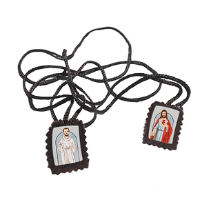 Saint Bernard Fabric Scapular 