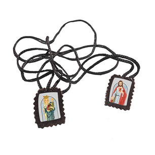 Our Lady of Paris Fabric Scapular 