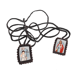 Baby Jesus Fabric Scapular 