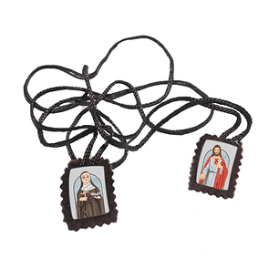 Saint Bridget Fabric Scapular 